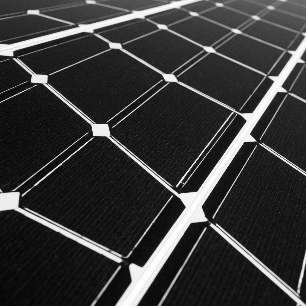 Solar panel detail